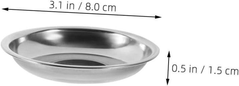 STOBAZA 6 Pcs Stainless Steel Dipping Sauce Dishes Condiment Bowls For Home Use - Image 2